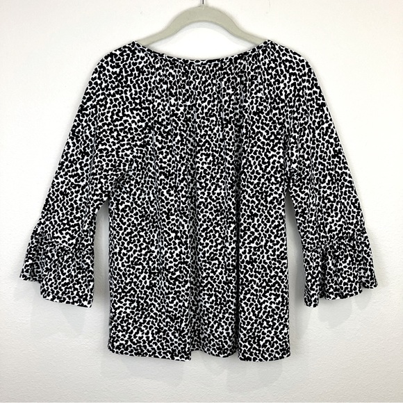 Michael Kors Bell Sleeve Jersey Knit Top - Picture 3 of 8